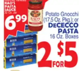Bravo Supermarkets DECECCO PASTA offer