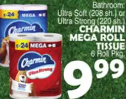 Bravo Supermarkets CHARMIN MEGA ROLL TISSUE offer