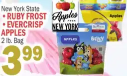 Bravo Supermarkets •RUBY FROST •EVERCRISP APPLES offer