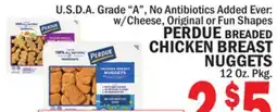 Bravo Supermarkets PERDUE BREADED CHICKEN BREAST NUGGETS offer