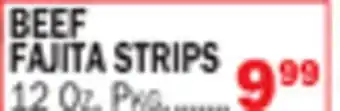 Bravo Supermarkets BEEF FAJITA STRIPS offer