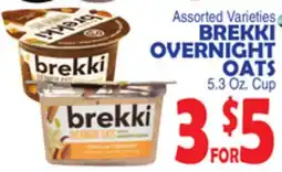Bravo Supermarkets BREKKI OVERNIGHT OATS offer