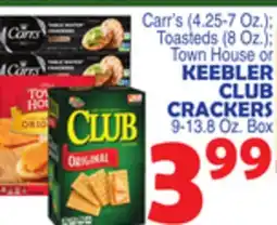 Bravo Supermarkets KEEBLER CLUB CRACKERS offer