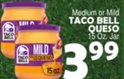 Bravo Supermarkets TACO BELL QUESO offer