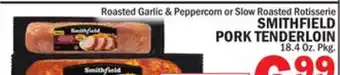 Bravo Supermarkets SMITHFIELD PORK TENDERLOIN offer