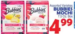 Bravo Supermarkets BUBBIES MOCHI offer