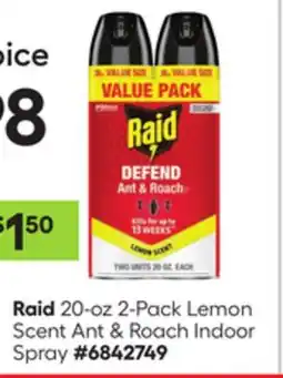 Lowe's 20-oz 2-Pack Lemon Scent Ant & Roach Indoor Spray offer