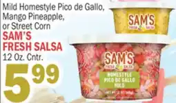 C Town SAM'S FRESH SALSA offer
