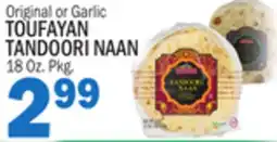 Bravo Supermarkets TOUFAYAN TANDOORI NAAN offer