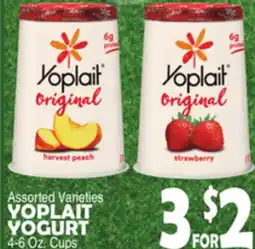 Bravo Supermarkets YOPLAIT YOGURT offer