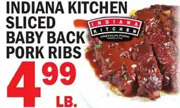C Town INDIANA KITCHEN BABY BACK PORK RIBS offer