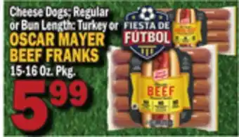 C Town OSCAR MAYER BEEF FRANKS offer