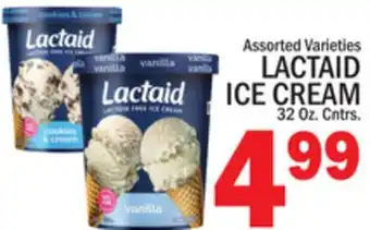 C Town LACTAID ICE CREAM offer