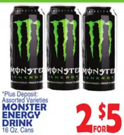 Bravo Supermarkets MONSTER ENERGY DRINK offer