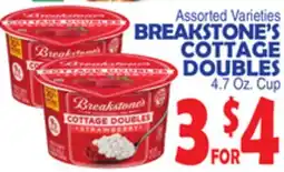 Bravo Supermarkets BREAKSTONE'S COTTAGE DOUBLES offer