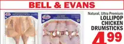 C Town BELL & EVANS LOLLIPOP CHICKEN DRUMSTICKS offer