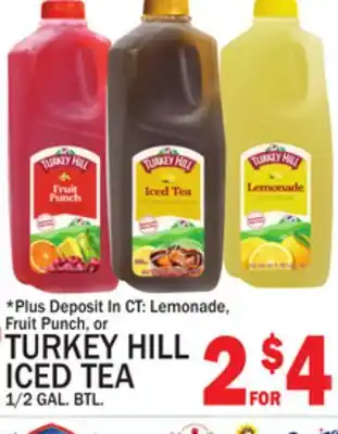 C Town TURKEY HILL ICED TEA offer