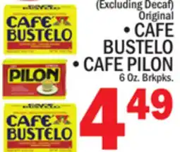 C Town CAFE BUSTELO, CAFE PILON offer