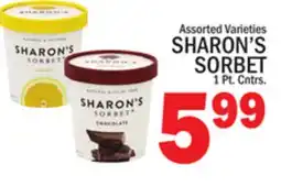C Town SHARON'S SORBET offer