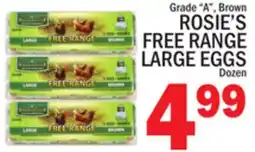 C Town ROSIE'S FREE RANGE LARGE EGGS offer
