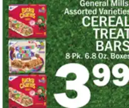C Town CEREAL TREAT BARS offer