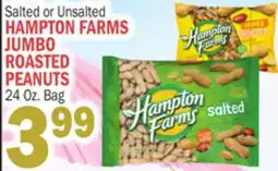 C Town HAMPTON FARMS JUMBO ROASTED PEANUTS offer