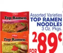 Bravo Supermarkets TOP RAMEN NOODLES offer