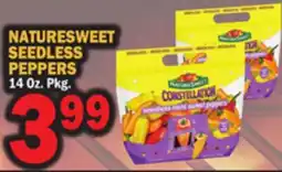 C Town NATURESWEET SEEDLESS PEPPERS offer