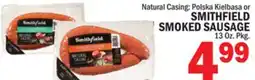 C Town SMITHFIELD SMOKED SAUSAGE offer