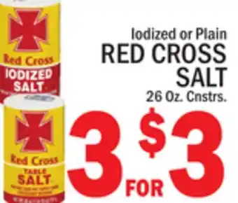 C Town RED CROSS SALT offer
