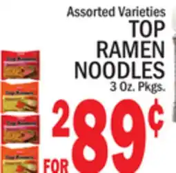 C Town TOP RAMEN NOODLES offer