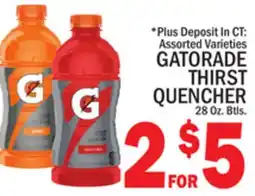 C Town GATORADE THIRST QUENCHER offer