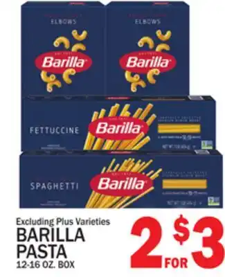 C Town BARILLA PASTA offer