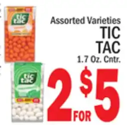 C Town TIC TAC offer