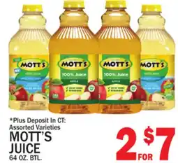 C Town MOTT'S JUICE offer