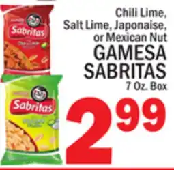 C Town GAMESA SABRITAS offer