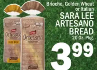 C Town SARA LEE ARTESANO BREAD offer