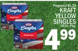 C Town KRAFT YELLOW SINGLES offer