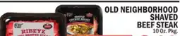 C Town OLD NEIGHBORHOOD SHAVED BEEF STEAK offer