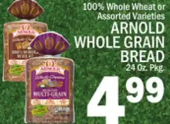 C Town ARNOLD WHOLE GRAIN BREAD offer
