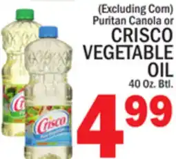C Town CRISCO VEGETABLE OIL offer