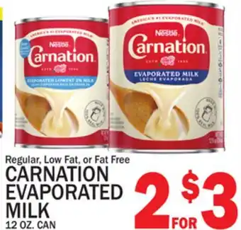 C Town CARNATION EVAPORATED MILK offer