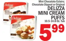 C Town DELIZZA MINI CREAM PUFFS offer