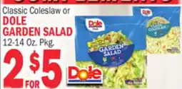 C Town DOLE GARDEN SALAD offer