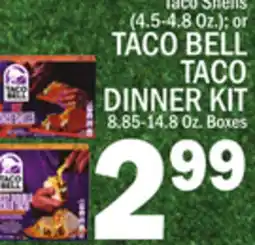 C Town TACO BELL TACO DINNER KIT offer