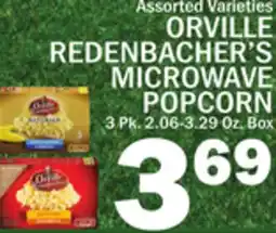 C Town ORVILLE REDENBACHER'S MICROWAVE POPCORN offer