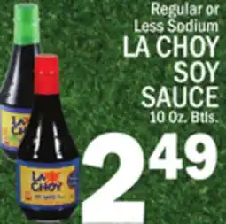 C Town LA CHOY SOY SAUCE offer