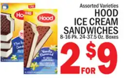 C Town HOOD ICE CREAM SANDWICHES offer