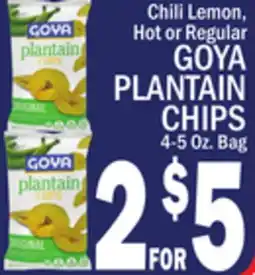 C Town GOYA PLANTAIN CHIPS offer