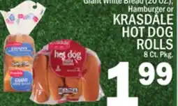 C Town KRASDALE HOT DOG ROLLS offer